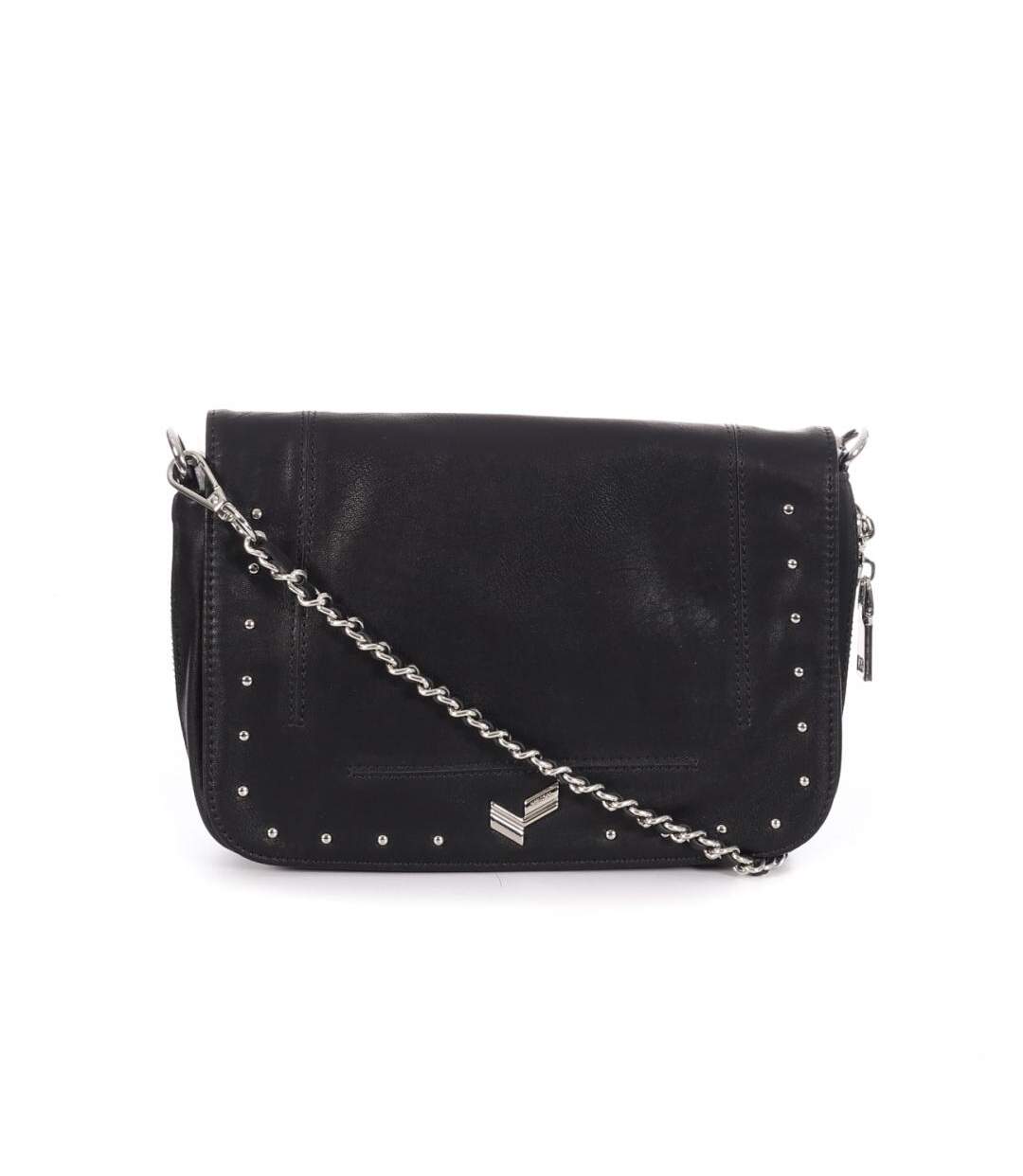 Sac à bandoulière noir femme kaporal leoni-1