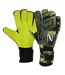 Gants De Gardien De But Adulte Noir Vert Inny-3