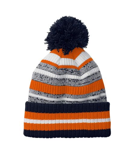 Bonnet Multi-sport Fan Adulte Bleu Marine Français Orange Blanc Beechfield