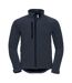 Jerzees Colors Mens Water Resistant & Windproof Softshell Jacket (French Navy)