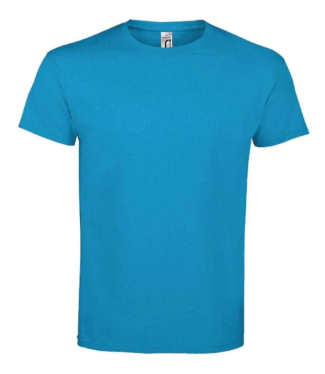 T-shirt manches courtes - Mixte - 11500 - bleu aqua