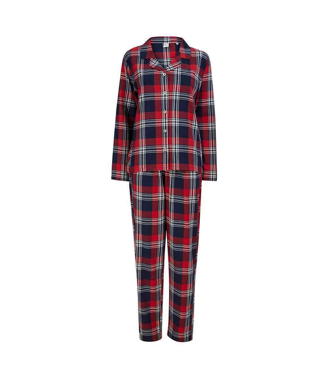 Ensemble de pyjama femme rouge / bleu marine SF-1