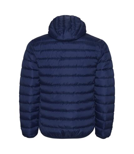 Mens norway quilted insulated jacket navy blue Roly