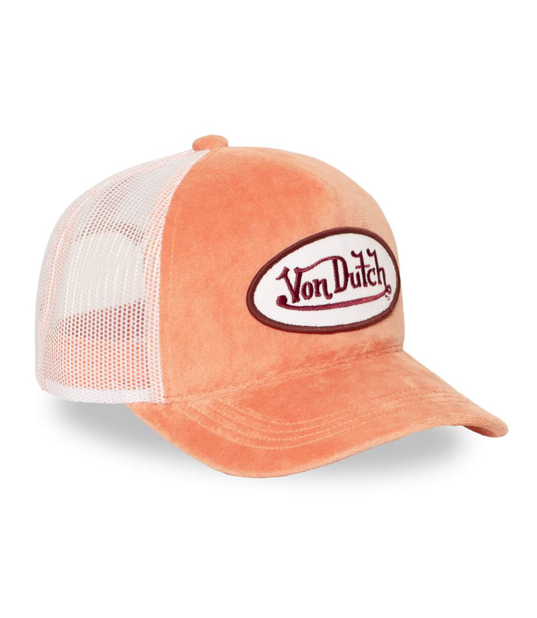 Casquette trucker avec filet en velours doux Kylie Vondutch-4
