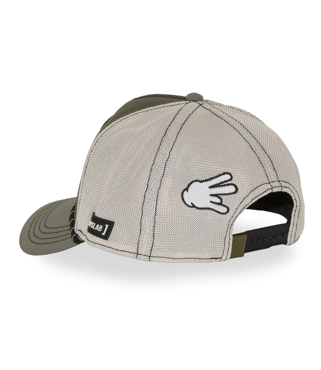Casquette trucker premium avec filet et patch Half A Dollar Capslab-5