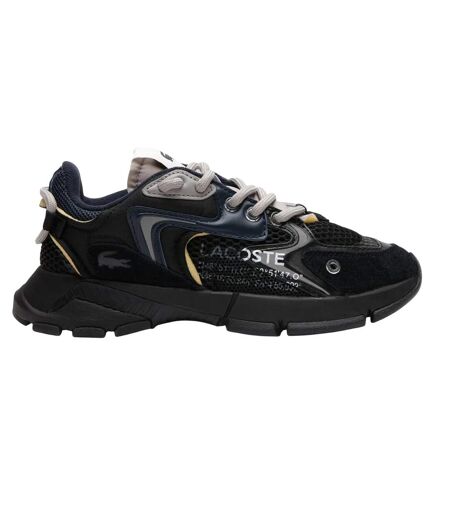 Womens/ladies L003 Neo Trainers Black Lacoste