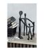 Statuette Déco Famille en Cercle 31cm Noir-2