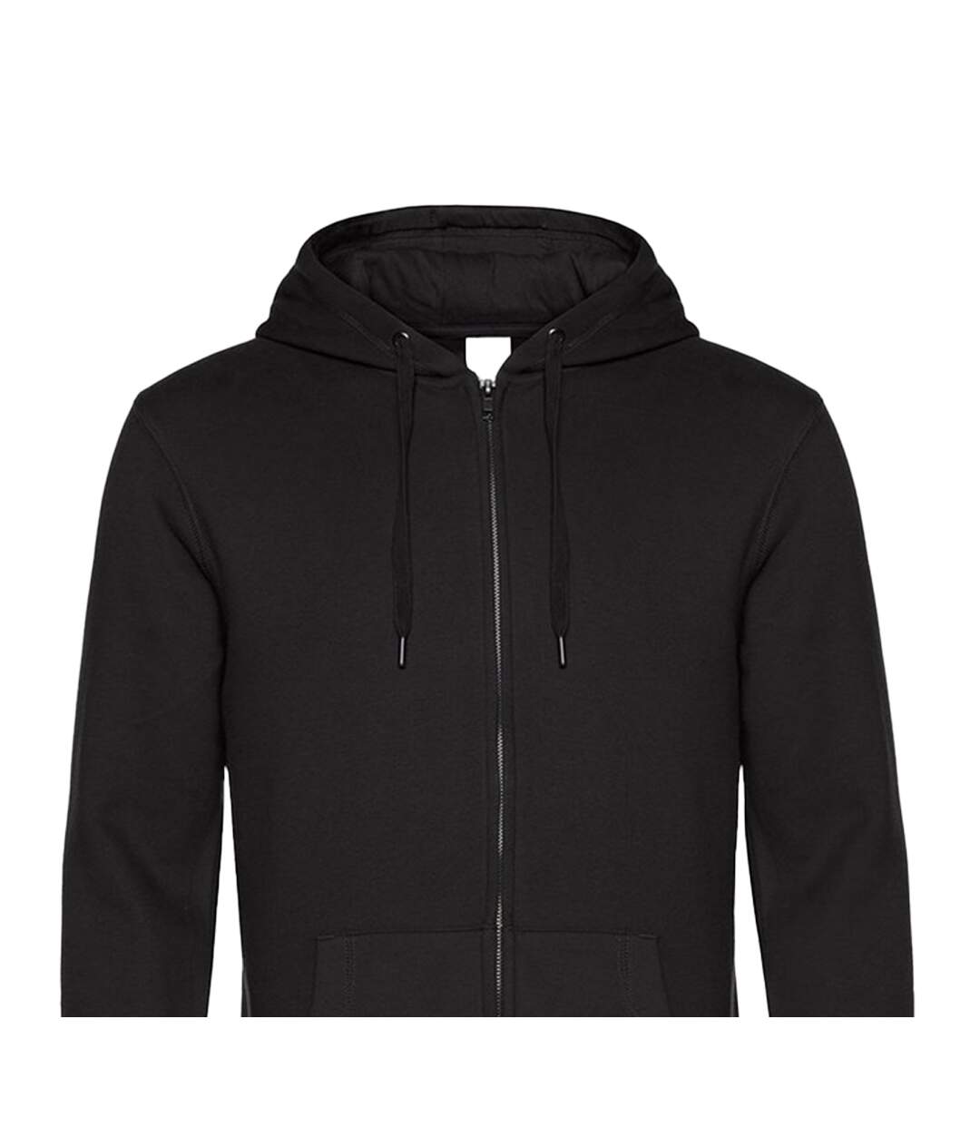 Veste à capuche homme noir B&C-2