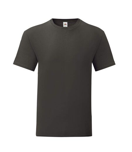 T-shirt Iconic Homme Graphite Clair Fruit Of The Loom