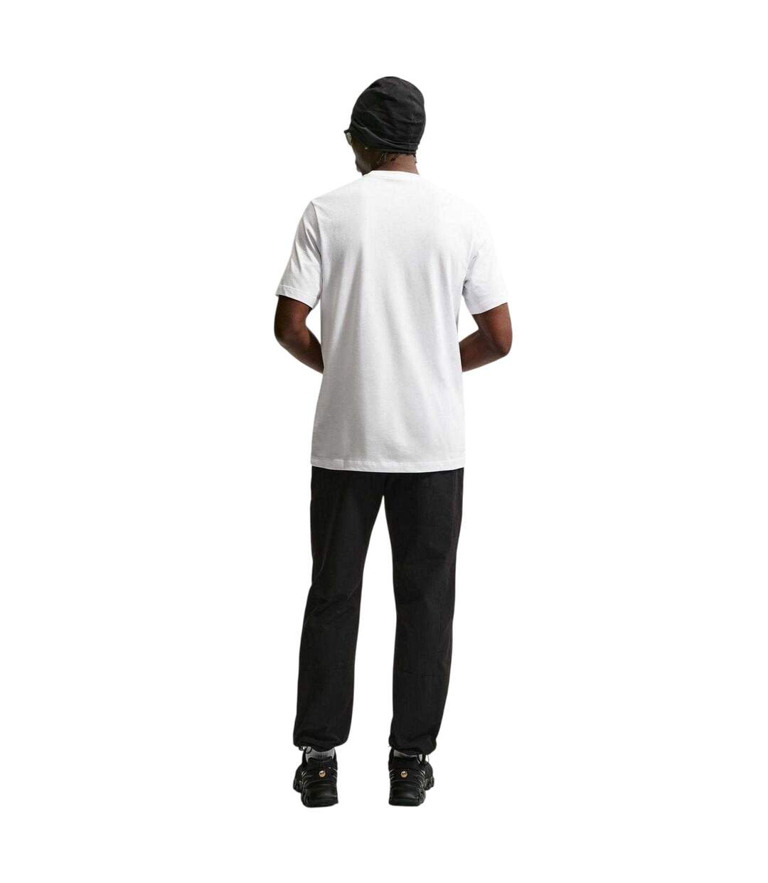 Mens Oval Logo T-shirt White Nike-2