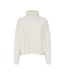 Pull beige femme vero moda momega-1