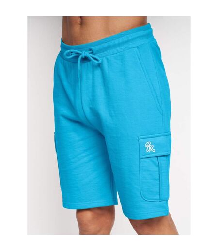 Born Rich Mens Waygo Sweat Shorts (Blue) - UTBG1088