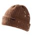 Bonnet Uni À Revers Lorelai Femme Marron Foncé Regatta-2