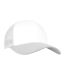 Casquette Trucker Motif/style Rétro Adulte Argenté Blanc Flexfit-4