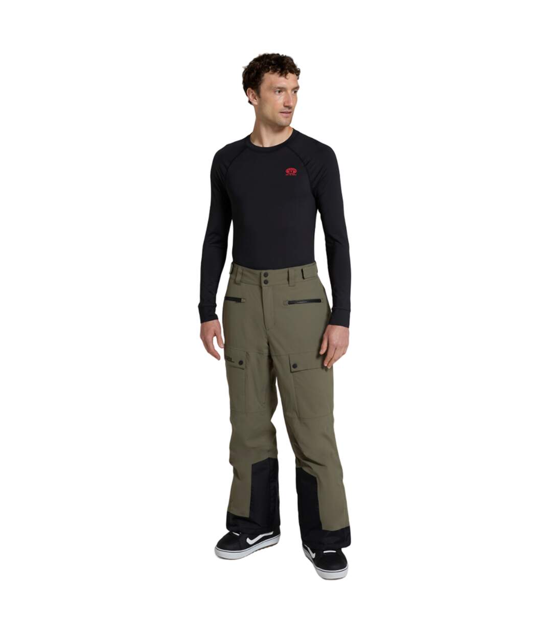 Pantalon De Ski Glaze Homme Vert Kaki Animal-1