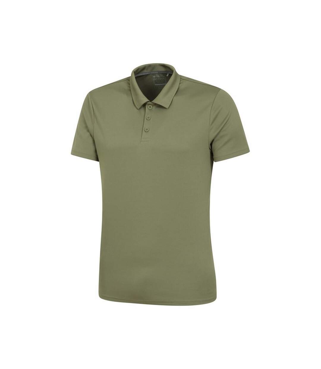 Mens Endurance Isocool Polo Shirt Khaki Green Mountain Warehouse-3