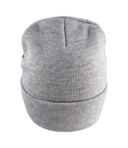 Clique Unisex Adult Hubert Patch Beanie (Gray Melange)