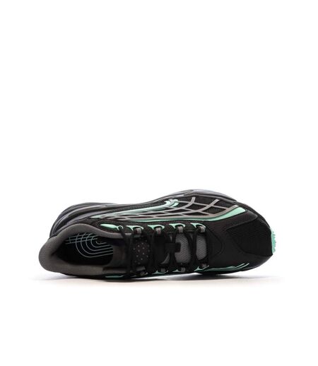Baskets noire/turquoise homme puma spirex