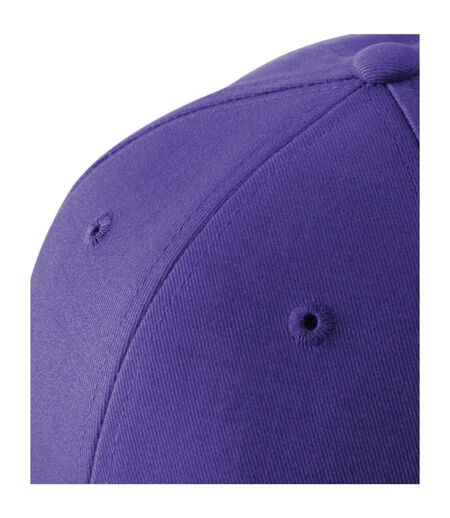 Casquette Motif/style 6 Panneaux Athleisure Violet Blanc Beechfield