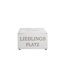 Coffre de Rangement Lieblings Platz 65cm Blanc