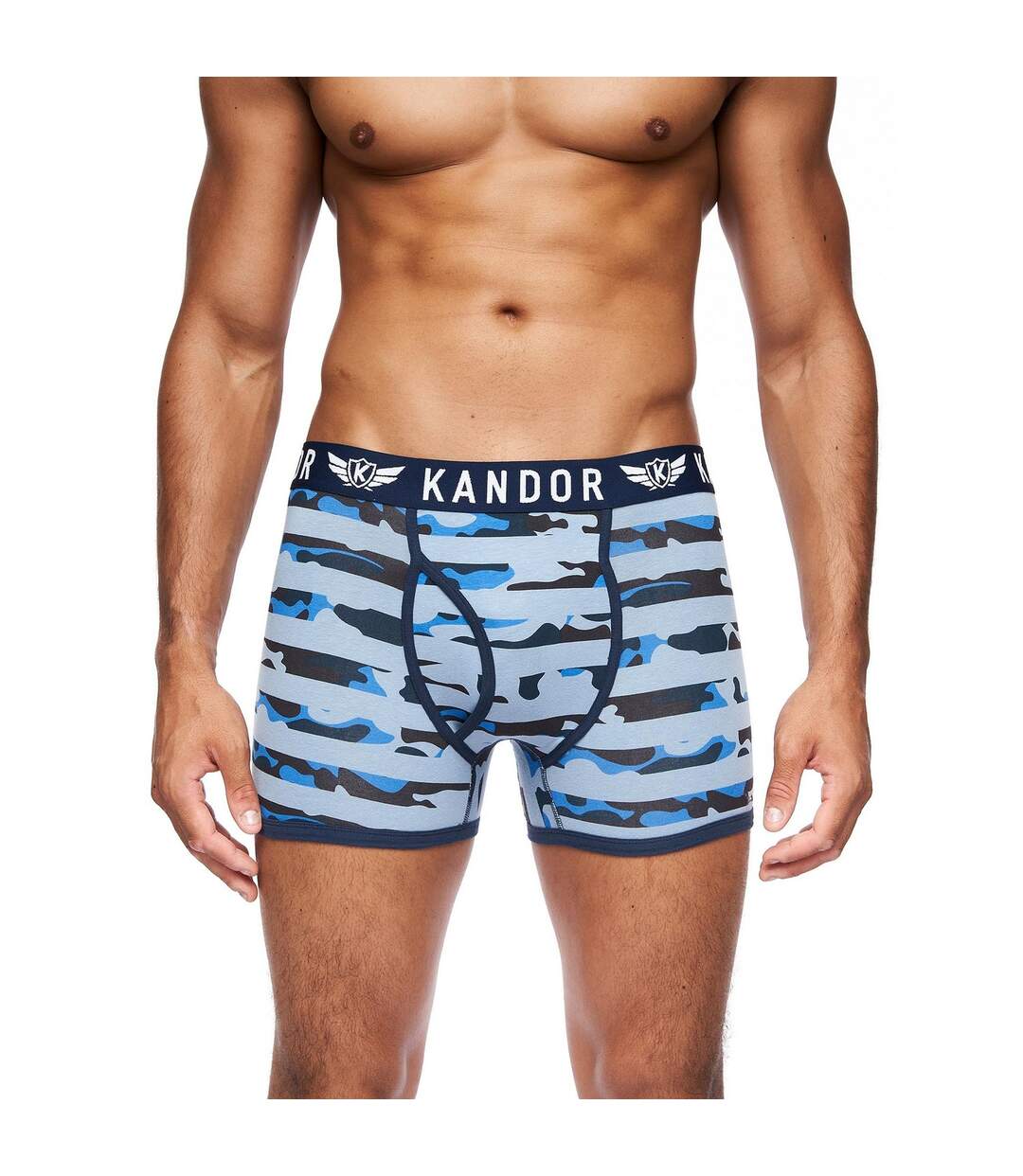 Boxers camobee homme bleu Kandor Kandor