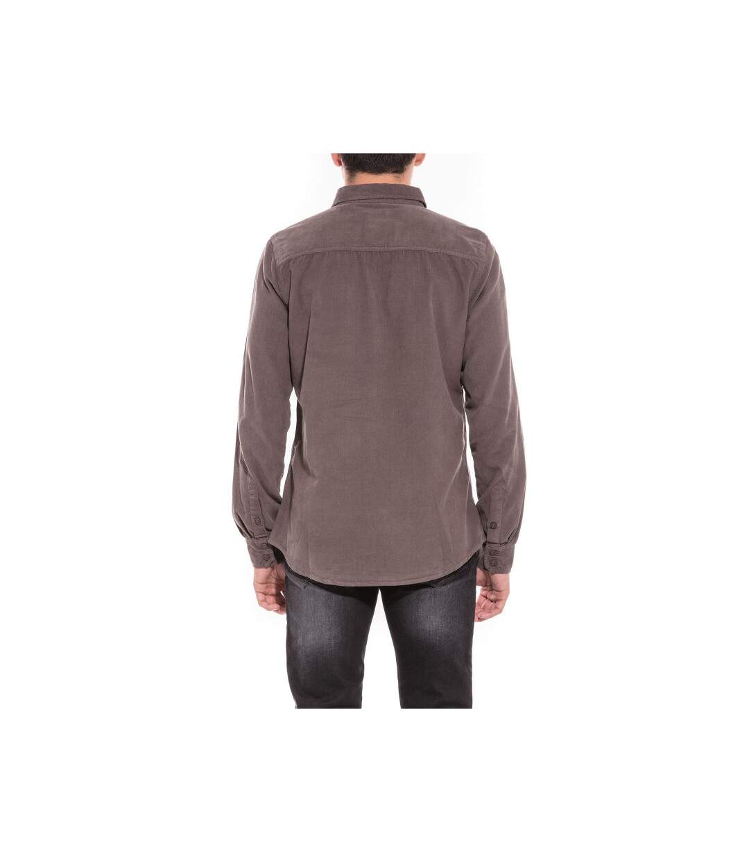 Chemise manches longues velours TOWEN-2