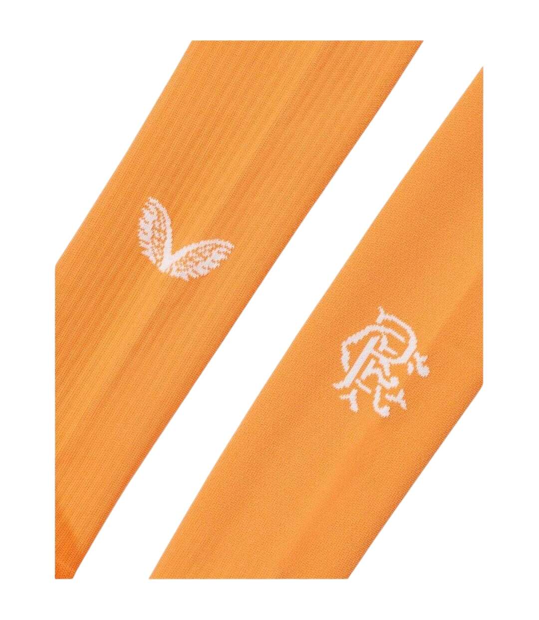 Mens Rangers Fc Goalkeeper Socks Orange Castore-3