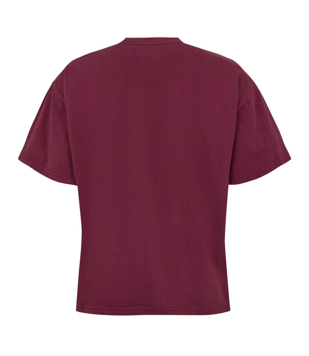 T-shirt Motif/style Imprimé Graphique Court Homme Bordeaux Slazenger-3