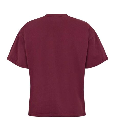 T-shirt Motif/style Imprimé Graphique Court Homme Bordeaux Slazenger