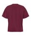 T-shirt Motif/style Imprimé Graphique Court Homme Bordeaux Slazenger-3