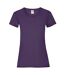 T-shirt Valueweight Femme Violet Fruit Of The Loom-1