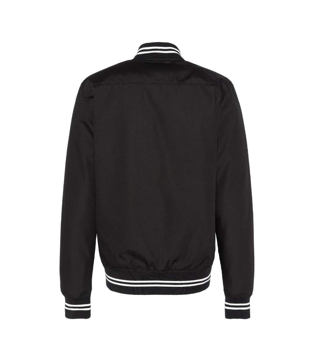 Veste noir homme schott blouson college - l-2