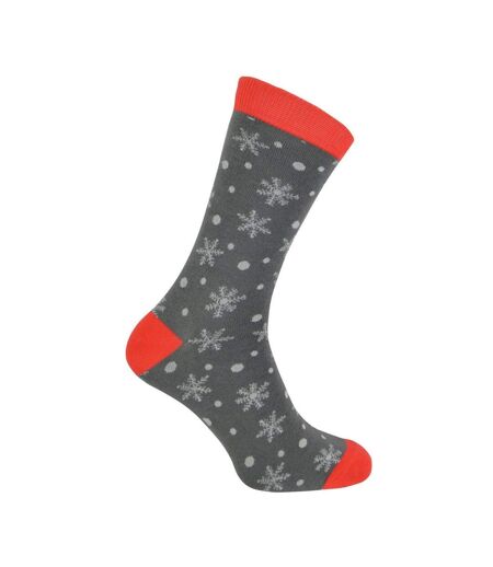 Mr. Heron - Chaussettes Noël Homme | Fantaisie en Bambou | Ruldoph & Santa