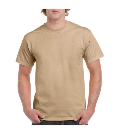 T-shirt Adulte Brun Clair Gildan