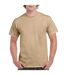 T-shirt Adulte Brun Clair Gildan-1