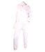 Pyjama Femme USHUAIA en Coton -Chaleur,Douceur et Confort- USRH004 Combinaison Polaire Rose