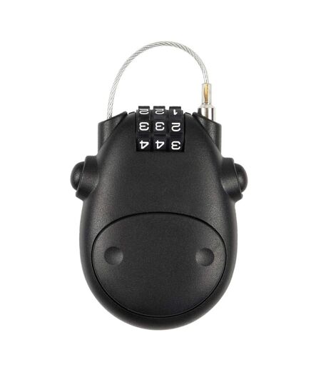 Cadenas Extensible avec Code Valise 7cm Noir