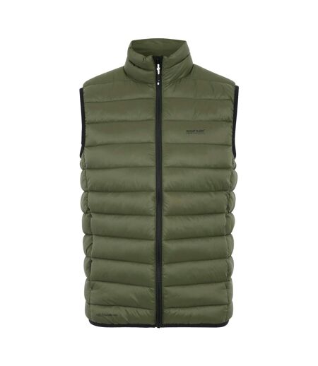 Mens Marizion Quilted Gilet Olive Night Regatta