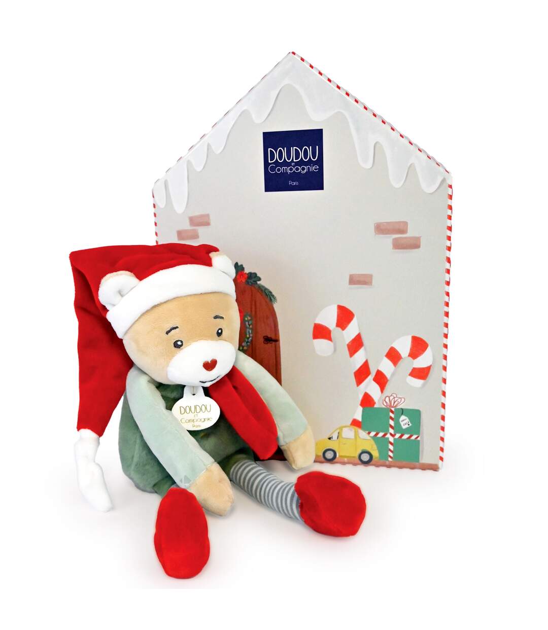 Doudou ours collection DOUDOU FARCEUR Ours Cotillon-1