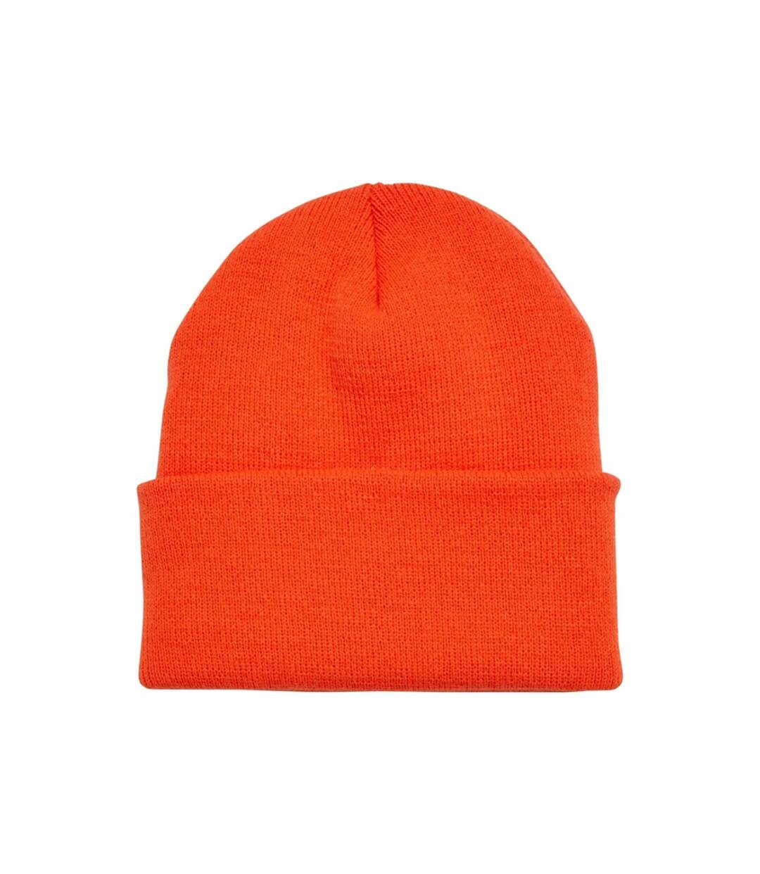 Bonnet Yp Classics Orange Fluo Flexfit-2