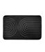 Tapis de Bain Microfibre Allure 45x75cm Noir-1