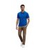 Mens Paris Stretch Polo Shirt Blue Lacoste-4