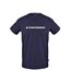 Mens Lettering T-shirt Navy Aquascutum-2