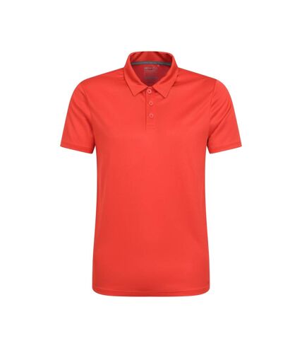 Polo endurance homme orange vif Mountain Warehouse Mountain Warehouse