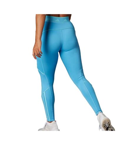 Legging Turquoise Femme Adidas Hyglm - L