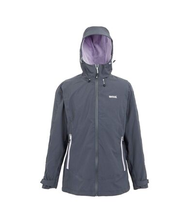 Veste imperméable okara femme gris phoque Regatta