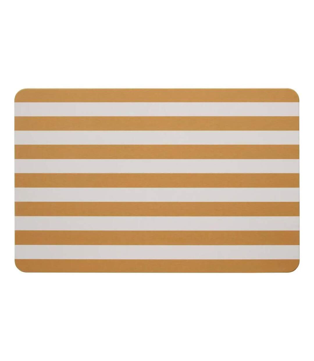 Tapis de Bain en Diatomite Strio 39x60cm Jaune-1