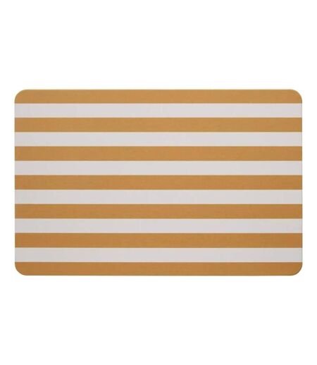 Tapis de Bain en Diatomite Strio 39x60cm Jaune