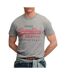 T-Shirt gris homme superdry classic-1