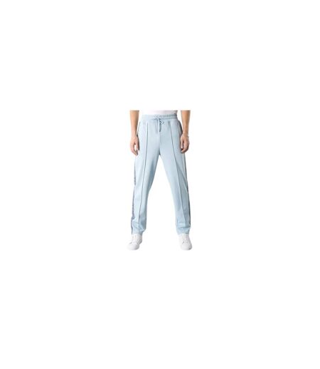 Mens Paisley Tracksuit Bottoms Light Blue Pretty Green
